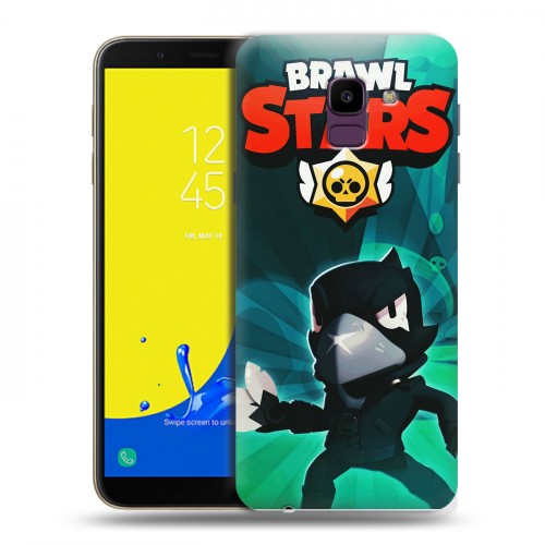 Дизайнерский пластиковый чехол для Samsung Galaxy J6 Brawl Stars