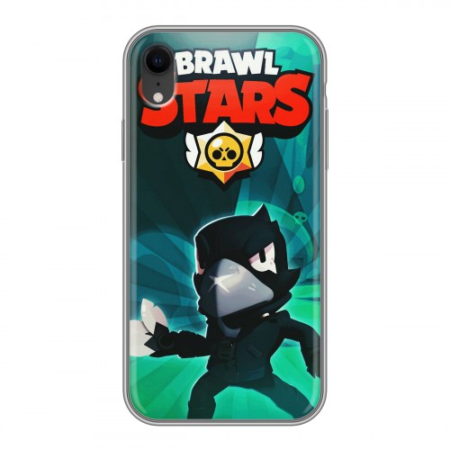 Дизайнерский пластиковый чехол для Iphone Xr Brawl Stars