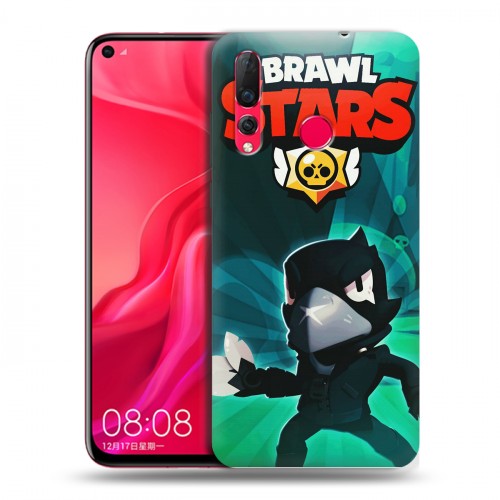 Дизайнерский пластиковый чехол для Huawei Nova 4 Brawl Stars