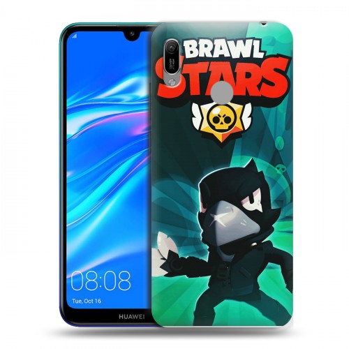 Дизайнерский пластиковый чехол для Huawei Y6 (2019) Brawl Stars