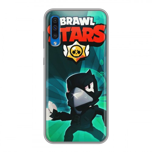 Дизайнерский силиконовый чехол для Samsung Galaxy A50 Brawl Stars