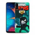 Дизайнерский пластиковый чехол для Samsung Galaxy A20s Brawl Stars