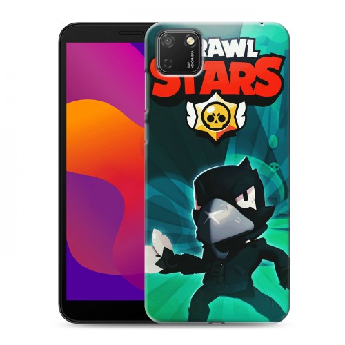 Дизайнерский силиконовый чехол для Huawei Honor 9S Brawl Stars