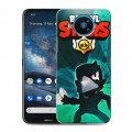 Дизайнерский силиконовый чехол для Nokia 8.3 Brawl Stars