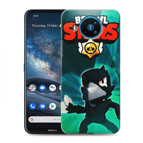 Дизайнерский силиконовый чехол для Nokia 8.3 Brawl Stars