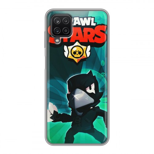 Дизайнерский силиконовый чехол для Samsung Galaxy A12 Brawl Stars