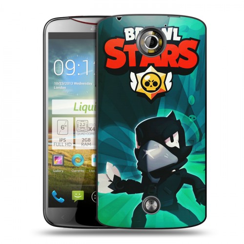 Дизайнерский пластиковый чехол для Acer Liquid S2 Brawl Stars