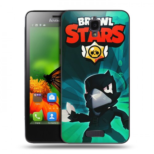 Дизайнерский пластиковый чехол для Lenovo S660 Brawl Stars