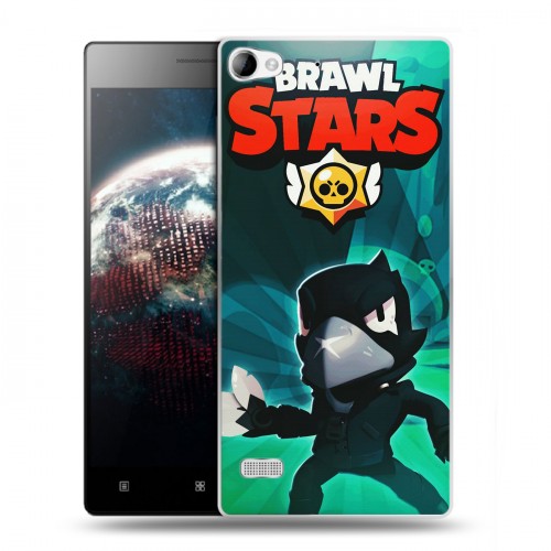 Дизайнерский пластиковый чехол для Lenovo Vibe X2 Brawl Stars