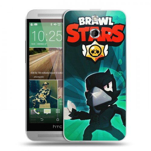 Дизайнерский пластиковый чехол для HTC One E8 Brawl Stars