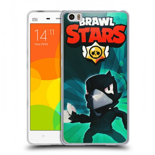 Дизайнерский пластиковый чехол для Xiaomi Mi Note Brawl Stars