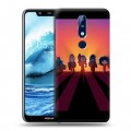 Дизайнерский пластиковый чехол для Nokia 5.1 Plus Brawl Stars