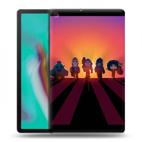 Дизайнерский силиконовый чехол для Samsung Galaxy Tab A 10.1 (2019) Brawl Stars
