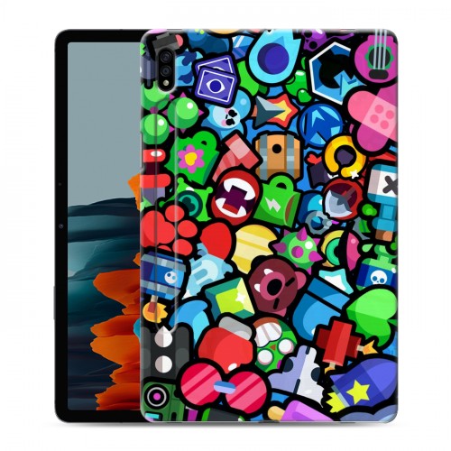 Дизайнерский пластиковый чехол для Samsung Galaxy Tab S7 Brawl Stars