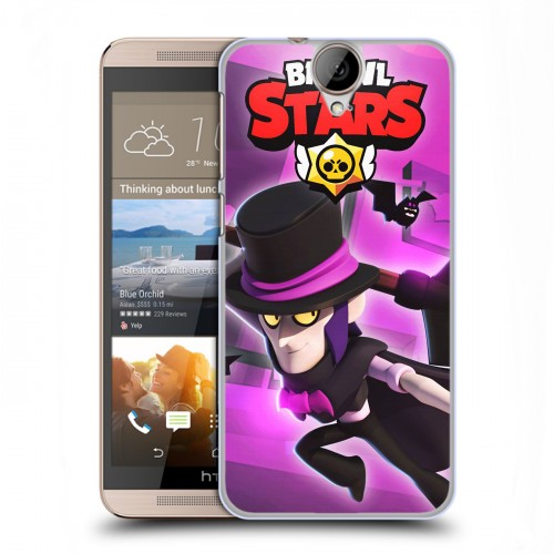 Дизайнерский пластиковый чехол для HTC One E9+ Brawl Stars