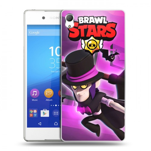 Дизайнерский пластиковый чехол для Sony Xperia Z3+ Brawl Stars