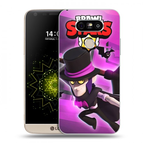 Дизайнерский пластиковый чехол для LG G5 Brawl Stars