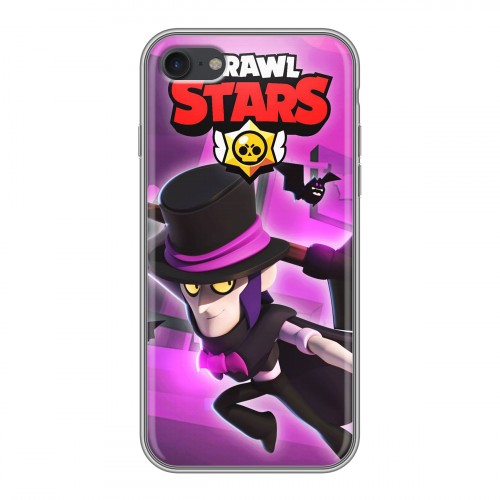 Дизайнерский силиконовый чехол для Iphone 7 Brawl Stars