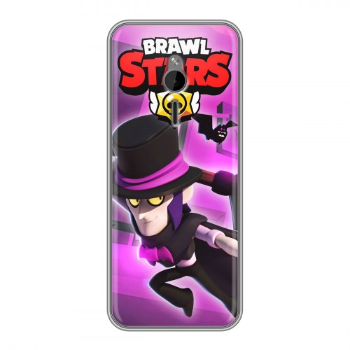 Дизайнерский силиконовый чехол для Nokia 230 Brawl Stars