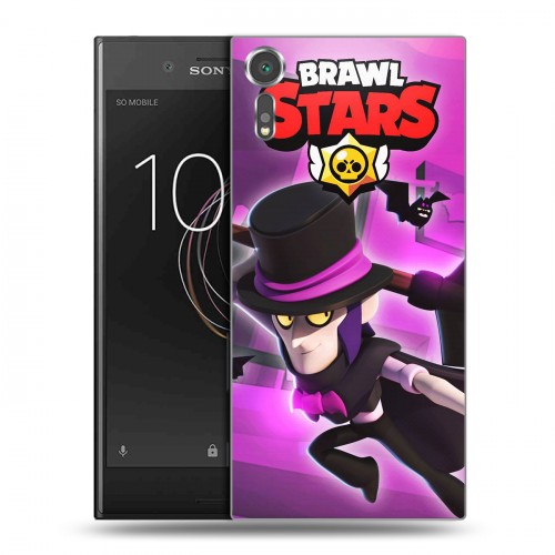 Дизайнерский пластиковый чехол для Sony Xperia XZs Brawl Stars