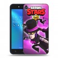 Дизайнерский силиконовый чехол для Asus ZenFone Live Brawl Stars