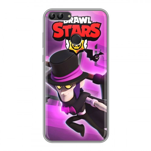 Дизайнерский силиконовый чехол для Huawei P Smart Brawl Stars