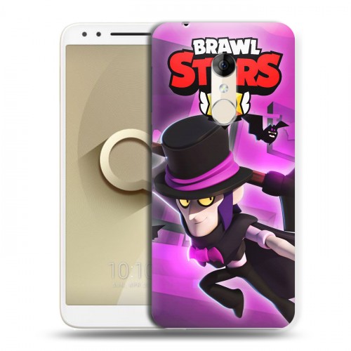 Дизайнерский пластиковый чехол для Alcatel 3 Brawl Stars