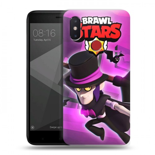 Дизайнерский силиконовый чехол для Xiaomi Mi8 SE Brawl Stars