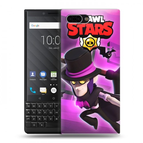 Дизайнерский пластиковый чехол для BlackBerry KEY2 Brawl Stars