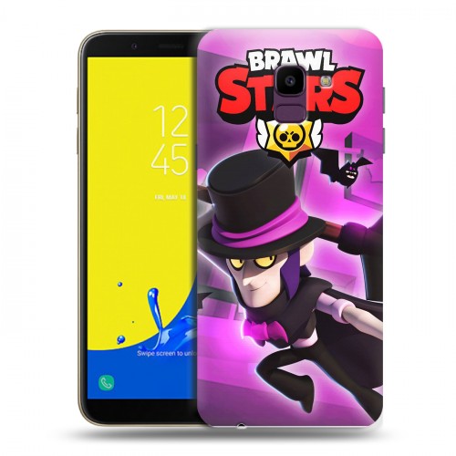 Дизайнерский пластиковый чехол для Samsung Galaxy J6 Brawl Stars