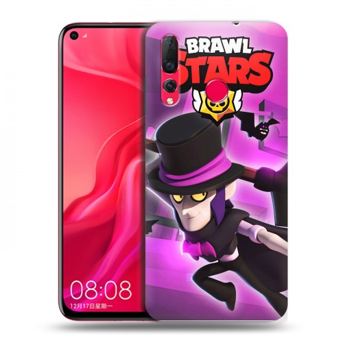 Дизайнерский пластиковый чехол для Huawei Nova 4 Brawl Stars