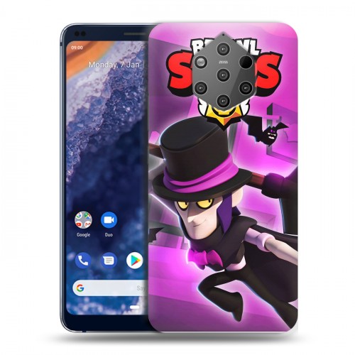 Дизайнерский силиконовый чехол для Nokia 9 PureView Brawl Stars