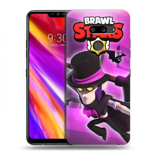 Дизайнерский пластиковый чехол для LG G8 ThinQ Brawl Stars