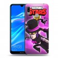 Дизайнерский пластиковый чехол для Huawei Y6 (2019) Brawl Stars