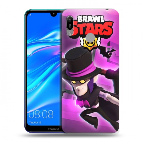 Дизайнерский пластиковый чехол для Huawei Y6 (2019) Brawl Stars