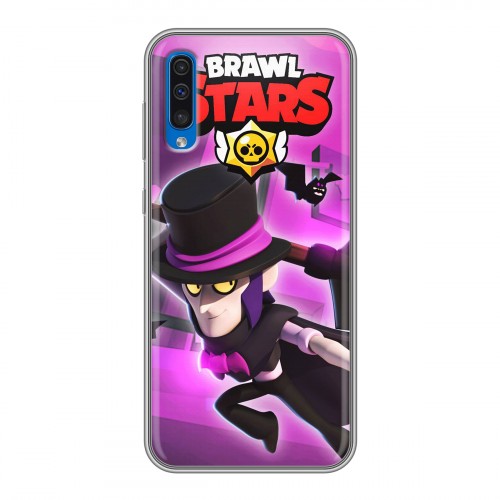 Дизайнерский силиконовый чехол для Samsung Galaxy A50 Brawl Stars