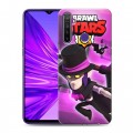 Дизайнерский силиконовый чехол для Realme 5 Brawl Stars