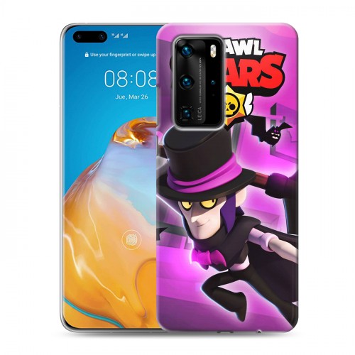 Дизайнерский пластиковый чехол для Huawei P40 Pro Brawl Stars