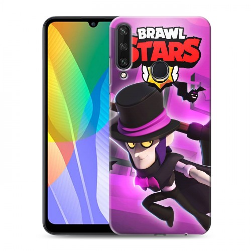 Дизайнерский пластиковый чехол для Huawei Y6p Brawl Stars