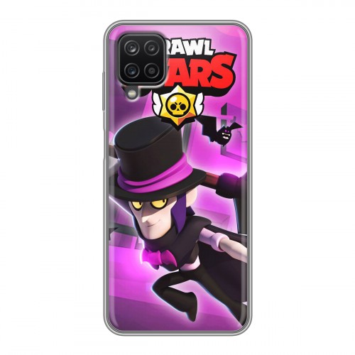 Дизайнерский силиконовый чехол для Samsung Galaxy A12 Brawl Stars