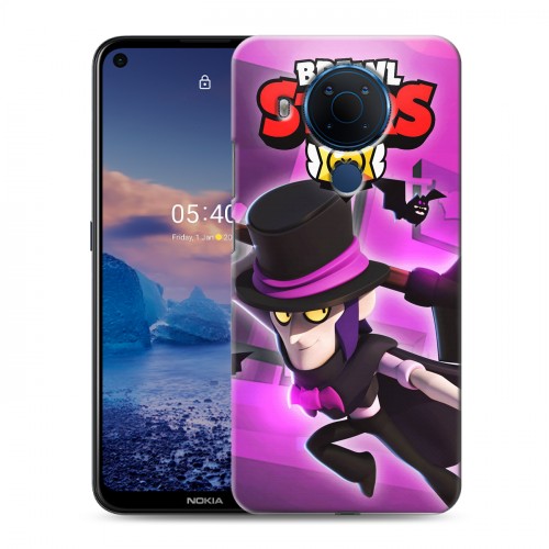 Дизайнерский силиконовый чехол для Nokia 5.4 Brawl Stars