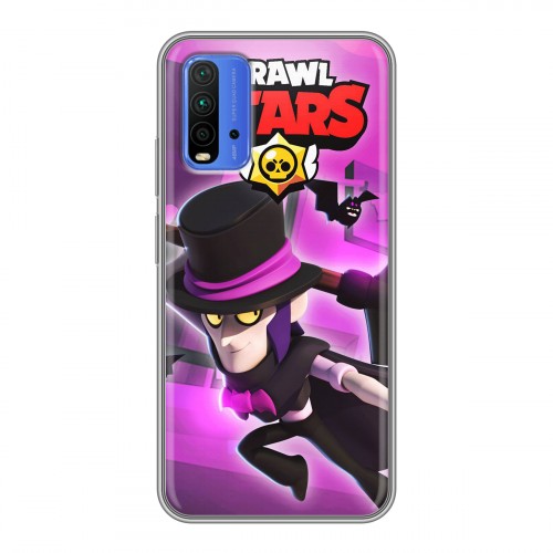 Дизайнерский силиконовый чехол для Xiaomi RedMi 9T Brawl Stars