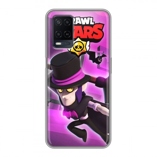 Дизайнерский силиконовый чехол для OPPO A54 Brawl Stars