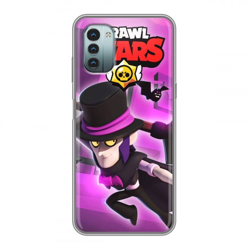 Дизайнерский силиконовый чехол для Nokia G11 Brawl Stars