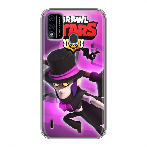 Дизайнерский силиконовый чехол для Itel A48 Brawl Stars