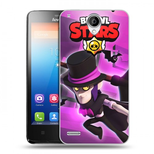 Дизайнерский пластиковый чехол для Lenovo S890 Brawl Stars