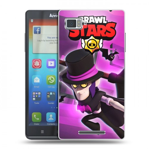 Дизайнерский пластиковый чехол для Lenovo Vibe Z Brawl Stars