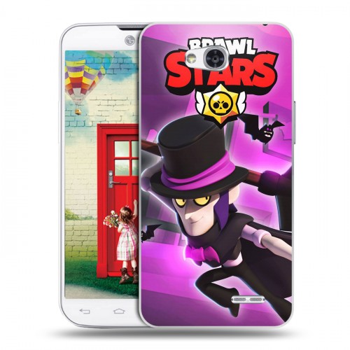 Дизайнерский пластиковый чехол для LG L80 Brawl Stars