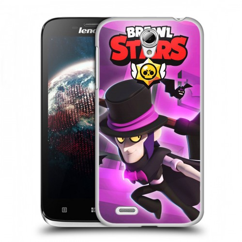 Дизайнерский пластиковый чехол для Lenovo A859 Ideaphone Brawl Stars