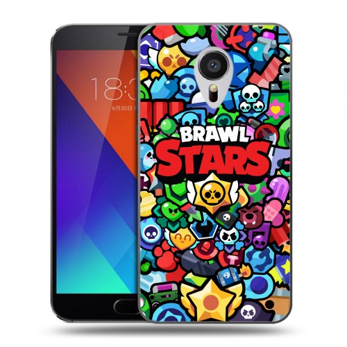 Дизайнерский пластиковый чехол для Meizu MX5 Brawl Stars